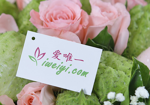 send a bouquet of pink roses to China