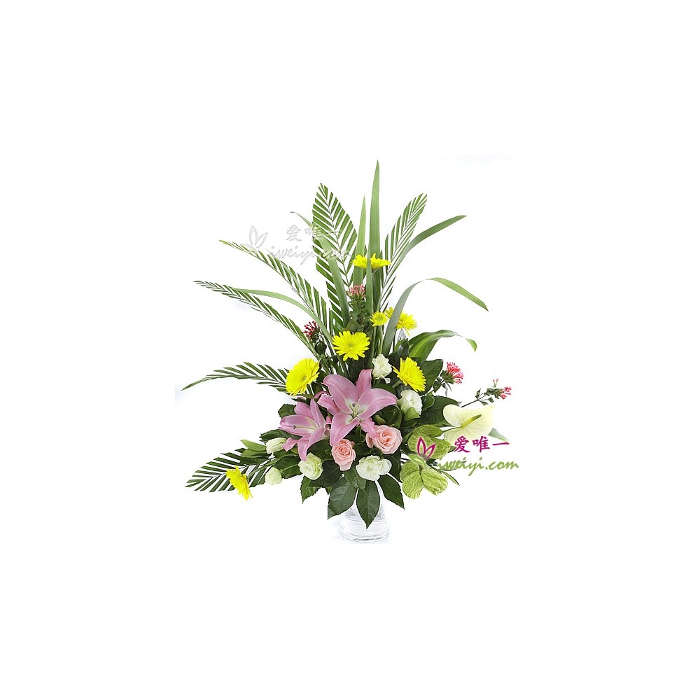 फूलों का फूलदान « भव्य उद्घाटन »