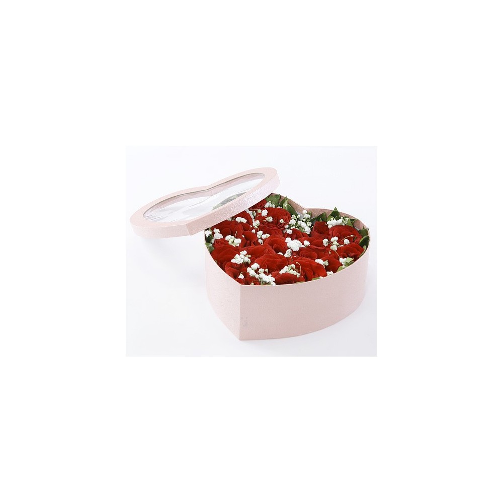 A caixa de flores « Amor vívido »