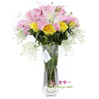 The vase of flowers « Sunny...