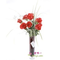 Le vase de fleurs «...