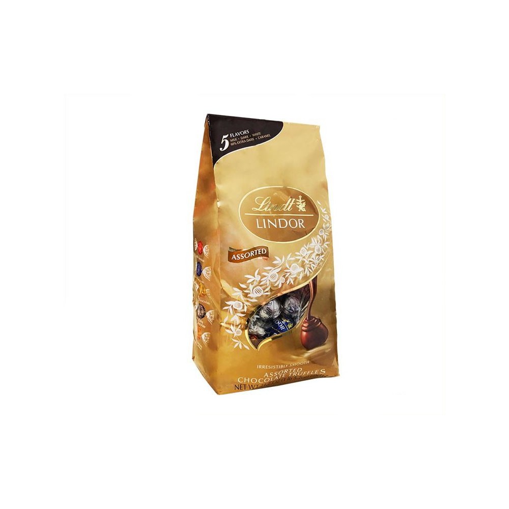 Pacote de trufas de chocolate Lindt Lindor 600g