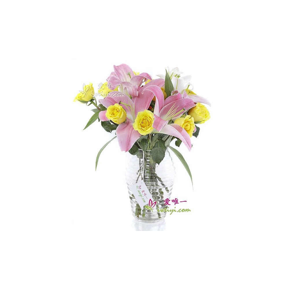 The vase of flowers « Melancholic Love »