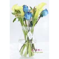 The vase of flowers « Electric Mood »