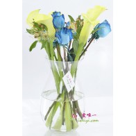 Le vase de fleurs «...