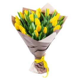 Le bouquet de tulipes...