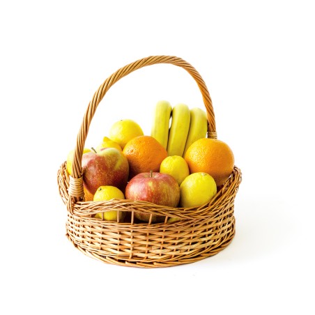 Basket of local fruits