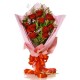 The bouquet of flowers « Happy Valentine's Day! »