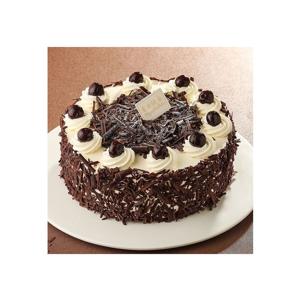[Local Shop] Classic Black Forest Chocolate Birthday Cake