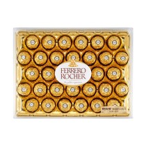 Chocolate Ferrero Rocher com Avelã Fina - Caixa com 32 Unidades