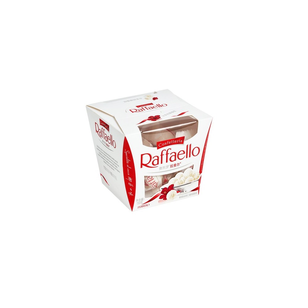 Ferrero Rafaello Almond Coconut Truffle One Box of 15 Pieces Ferrero Rafaello Almond Coconut Truffle One Box of 15 Pieces