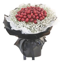 Le Bouquet de 66 Cerises « Délicieux Amour »