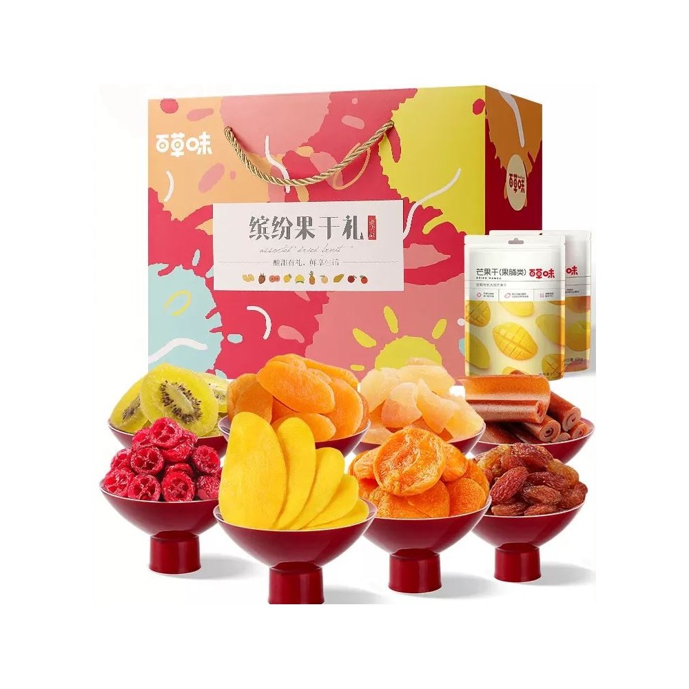 Подарочная коробка с сухофруктами Bai Cao Wei