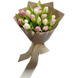 Le Bouquet de Tulipes Roses...