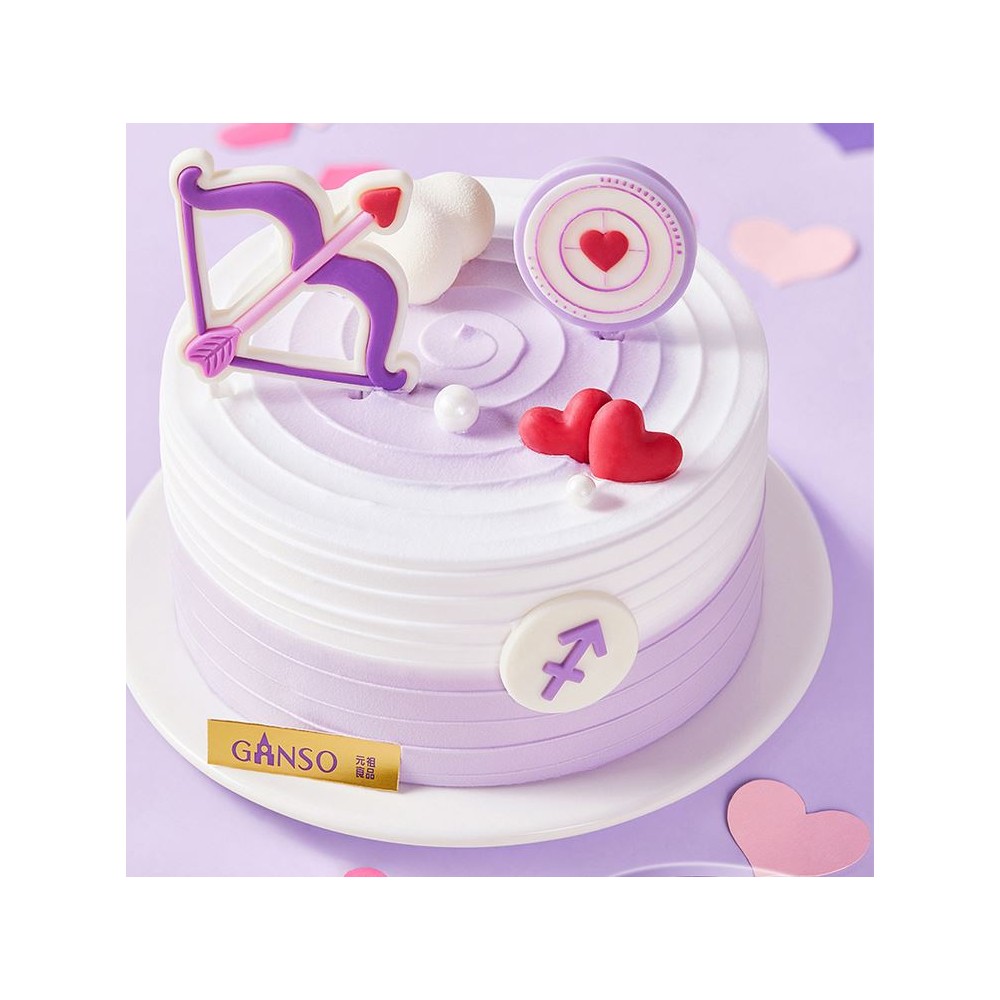 [Ganso Shop] Amors Pfeile Geburtstags-Obstkuchen