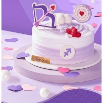 [Ganso Shop] Cupid's Arrows Birthday Fruits Cake