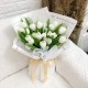 Le Bouquet de Tulipes Blanches « Blanche Neige »