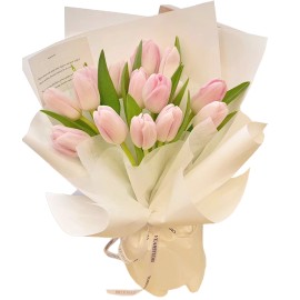 Le Bouquet de Tulipes Roses « Jouvancelle »