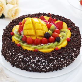 [Local Shop] Fruits and Chocolate Birthday Cake