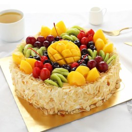 [Local Shop] Mixed Fruits Birthday Cake