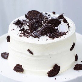 Gâteau d'anniversaire à la crème glacée Oreo