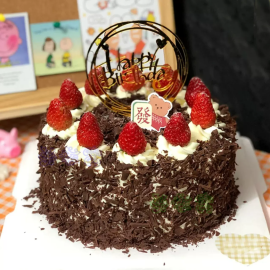 [本地商店] 黑森林草莓生日蛋糕