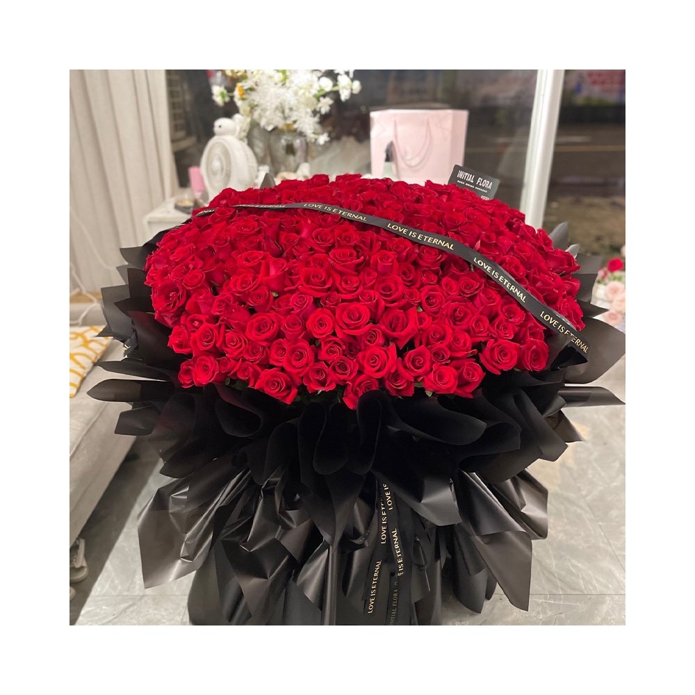 The Bouquet of 520 Red Roses « I Love You Forever »