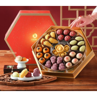御茶膳房中式造型糕点礼盒 中秋节高档月饼送礼长辈