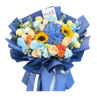 फूलों का गुलदस्ता « उत्साह »