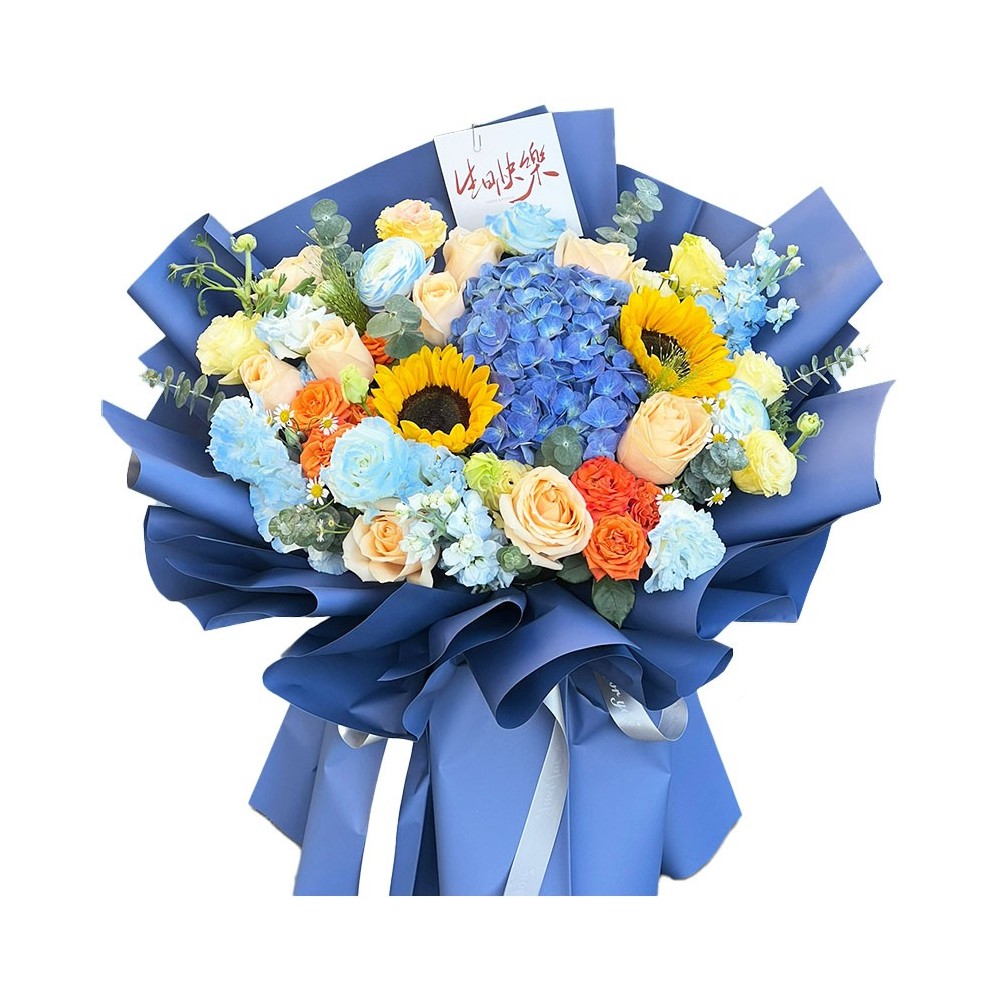 फूलों का गुलदस्ता « उत्साह »