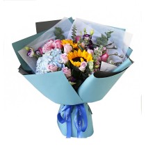 फूलों का गुलदस्ता « छोटी मधुमक्खी »