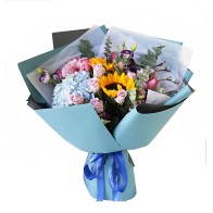 फूलों का गुलदस्ता « छोटी मधुमक्खी »