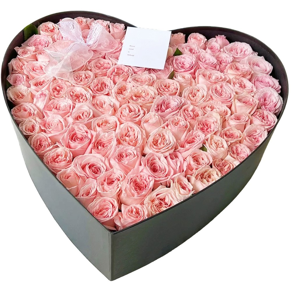The Box of Pink Roses « Miracle » The Box of Pink Roses « Miracle »