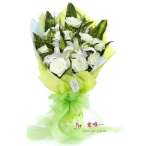 फूलों का गुलदस्ता « मेरा सबसे अच्छा प्यार »