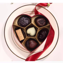 Godiva 프리미엄 초콜릿 하트 모양 빨간색 선물 상자