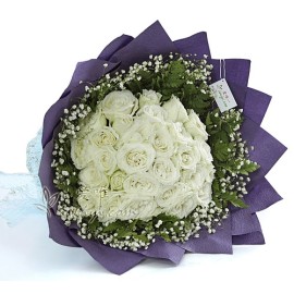 Le bouquet de fleurs « J'adore être avec toi »
