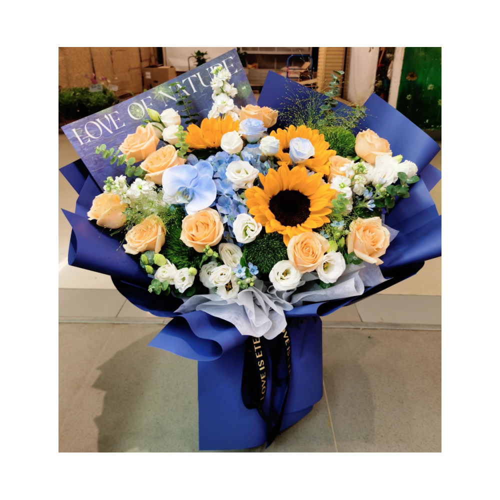 फूलों का गुलदस्ता « प्रकृति »