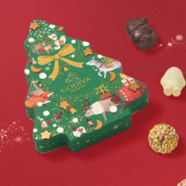 Godiva 크리스마스 트리 모양 초콜릿 선물 상자
