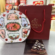 Godiva Adventskalender Weihnachtsschokolade Geschenkbox