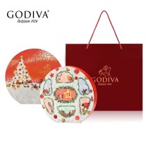 Godiva Adventskalender Weihnachtsschokolade Geschenkbox