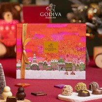 Godiva 크리스마스 초콜릿 선물 상자 한정판 (20개)