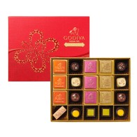 Godiva 프리미엄 초콜릿 20개 중국 설날 테마 직사각형 선물 상자