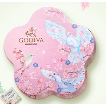 Godiva 초콜릿 2025 봄 컬렉션 플로랄 모양 선물 상자 한정판