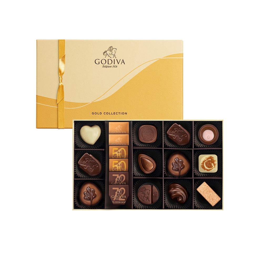 Godiva 골드 컬렉션 초콜릿 선물 상자 18개입 Godiva 골드 컬렉션 초콜릿 선물 상자 18개입
