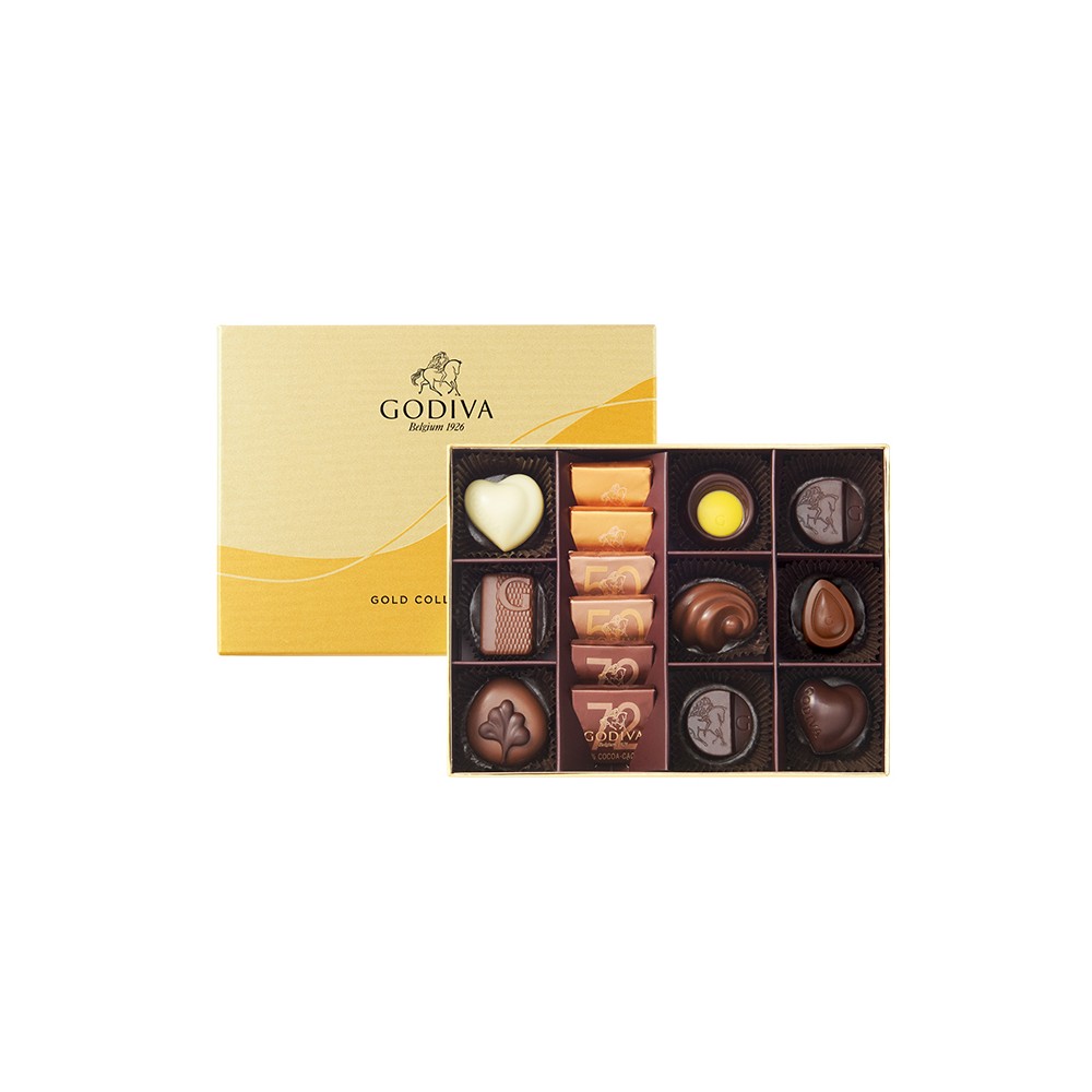 Godiva 골드 컬렉션 초콜릿 선물 상자 15개 Godiva 골드 컬렉션 초콜릿 선물 상자 15개