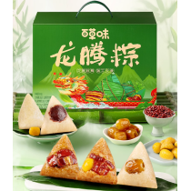 百草味端午节粽子糯米团礼盒