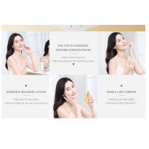 Caixa de presente de cosméticos Mageline Three Steps