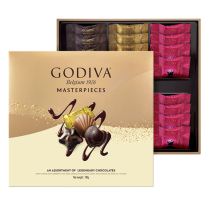 Godiva मास्टरपीस चॉकलेट गिफ्ट बॉक्स 24 पीस 180 ग्राम