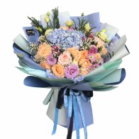 O buquê de flores « Harmonia dos Sonhos Pastel »