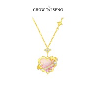 Colar Chow Tai Seng em prata esmaltada S925